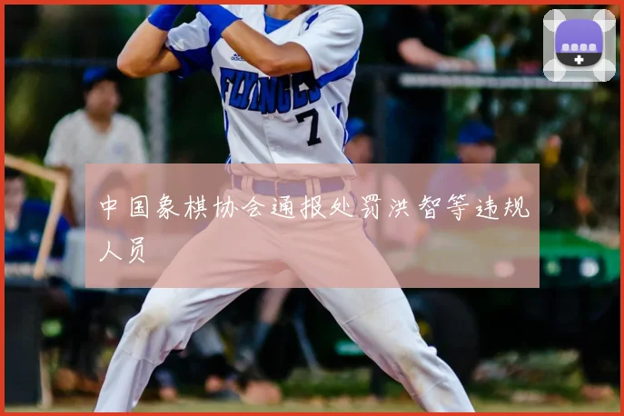 中国象棋协会通报处罚洪智等违规人员